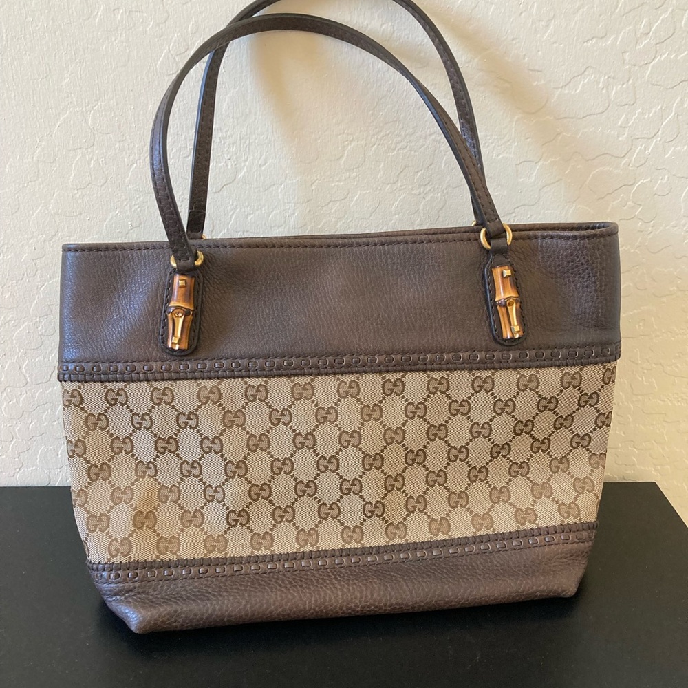 100% Authentic Gucci Bamboo Satchel.